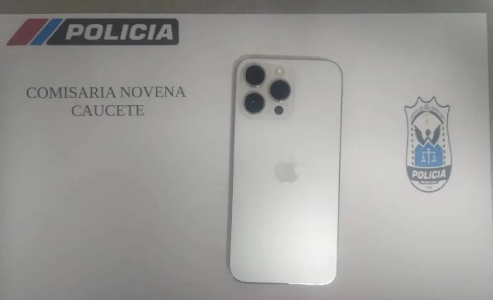 Caucete: un camionero encontró en un local de servicio técnico el celular que le habían robado