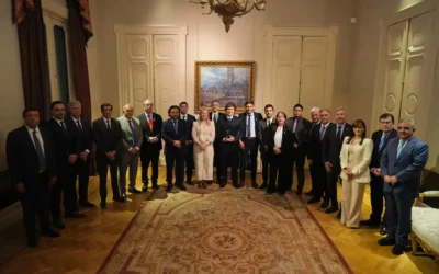 Orrego habló tras la reunión de gobernadores con Milei: minería, rutas y presupuesto, algunos de los temas tratados