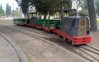 El trencito del Parque de Mayo volverá a funcionar después de más de 20 años