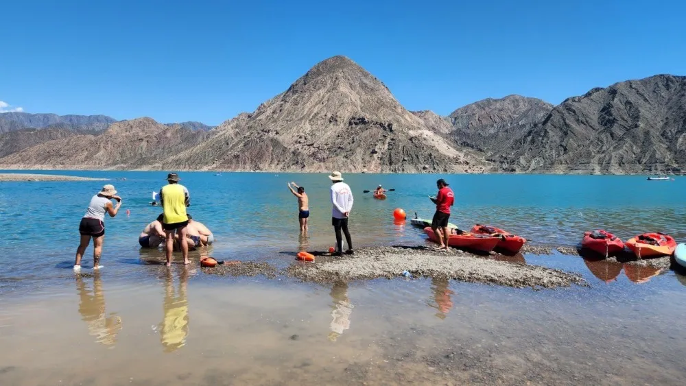 Desde este viernes quedará habilitada la playa del Dique Punta Negra para bañarse: todos los detalles