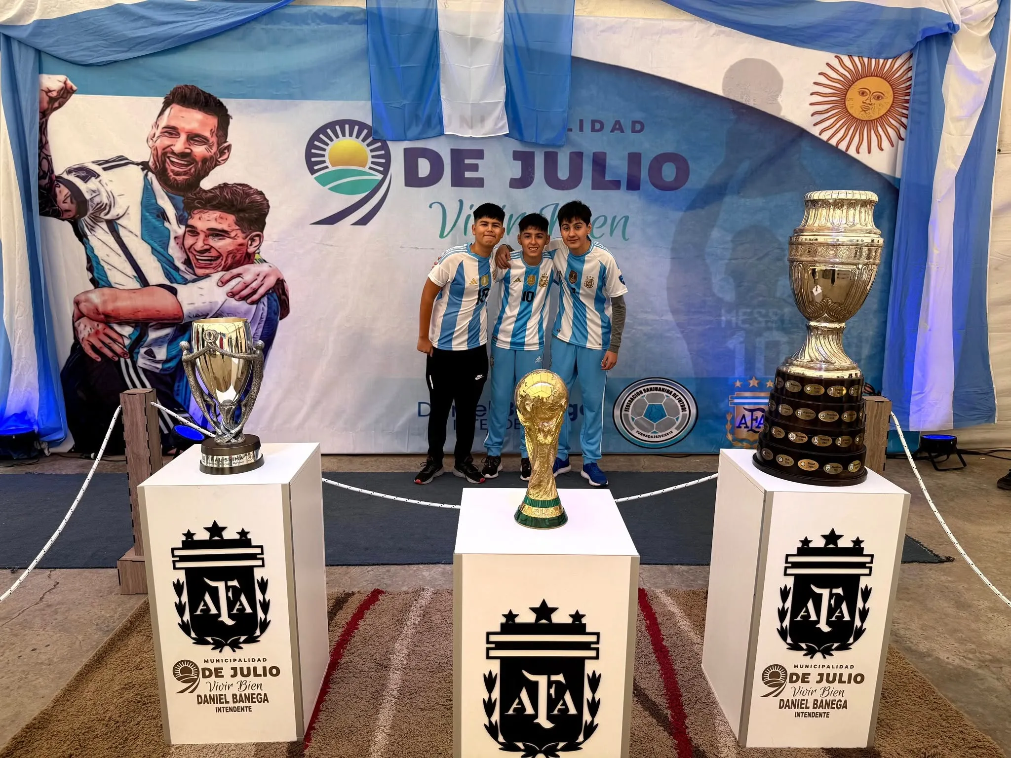 Las copas de la Scaloneta llegarán a tres departamentos de San Juan: conocé todos los detalles