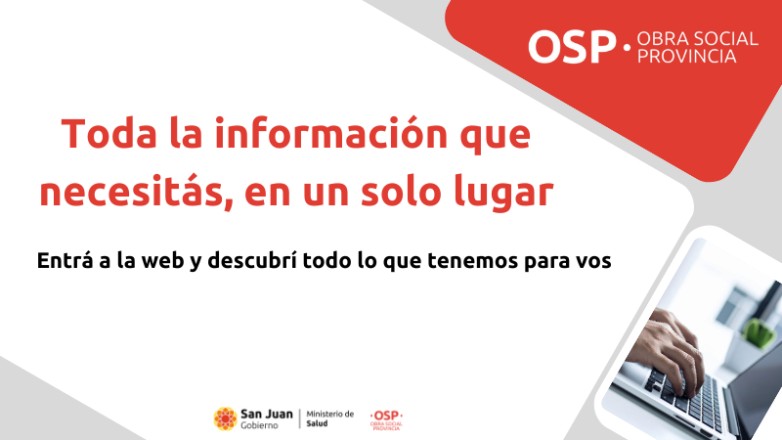 La página web de Obra Social Provincia sigue creciendo en prestaciones