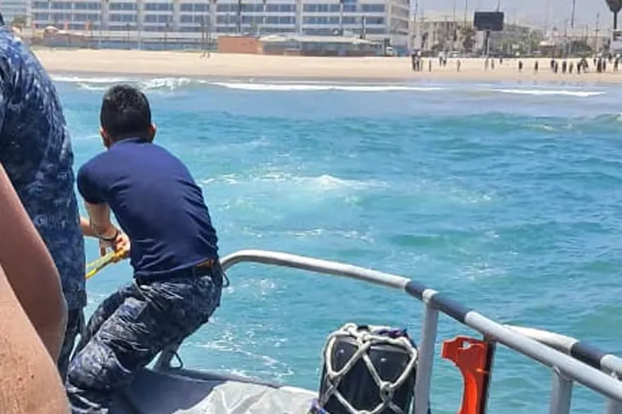 Intensifican la búsqueda del joven sanjuanino desaparecido en una playa de La Serena