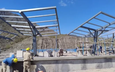 Avanza la construcción del circuito de miradores en el dique Punta Negra