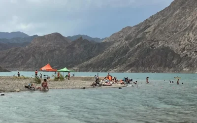 Ampliarán la zona de playa del Dique Punta Negra ante el crecimiento del turismo local