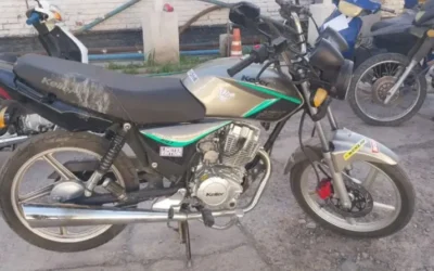 Detuvieron a un hombre y recuperaron una moto robada en Albardón tras una persecución por Ruta 40