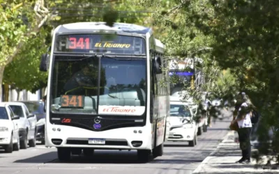 El boleto de colectivo en San Juan costaría $1.070 desde enero en la primera sección