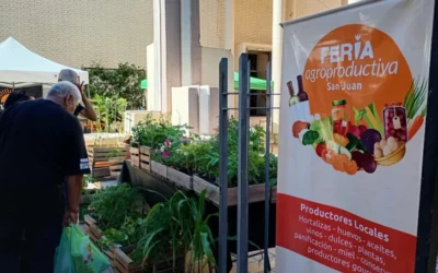 La Feria Agroproductiva se trasladó al microcentro y convocó a cientos de sanjuaninos