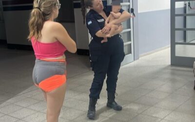 Policía salvó la vida de una bebé de tres meses en la Comisaría 38° de Marquesado