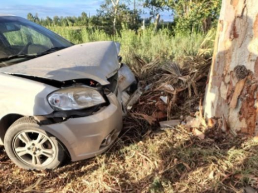 Un exintendente de Caucete protagonizó un accidente vial en Angaco