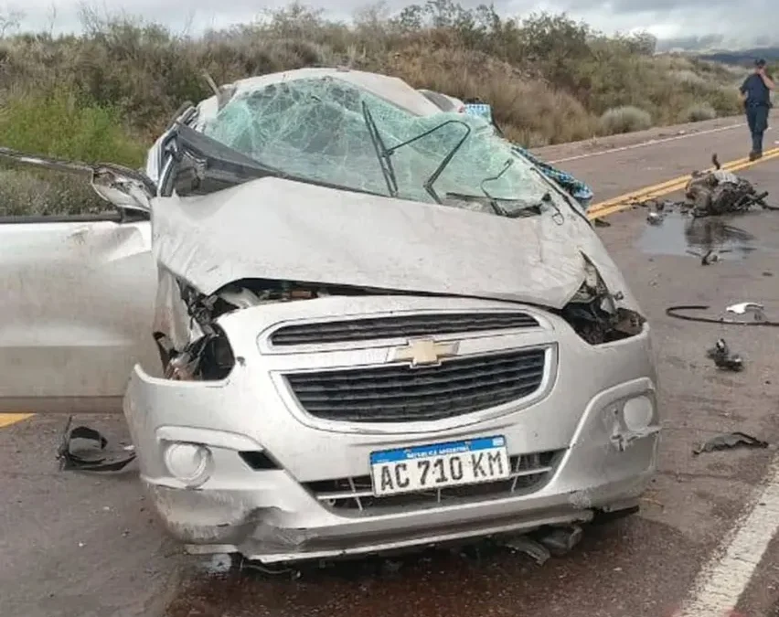 Una sanjuanina falleció tras un vuelco en Mendoza