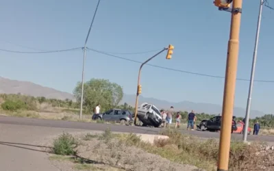 Un hombre murió en un violento choque en Ruta 40 y Calle 9