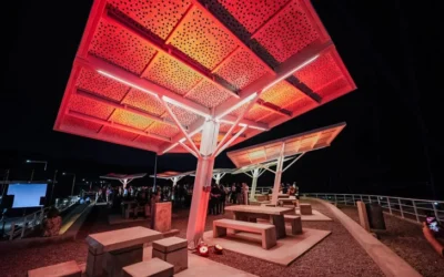 Orrego inauguró la Temporada de Verano y los nuevos miradores en el dique Punta Negra