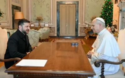 El papa León XIV recibió al presidente de Ucrania y dialogaron sobre el retorno a la paz
