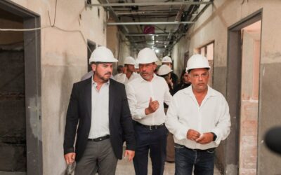 Avanzan las obras de remodelación e instalaciones en el Hospital Marcial Quiroga