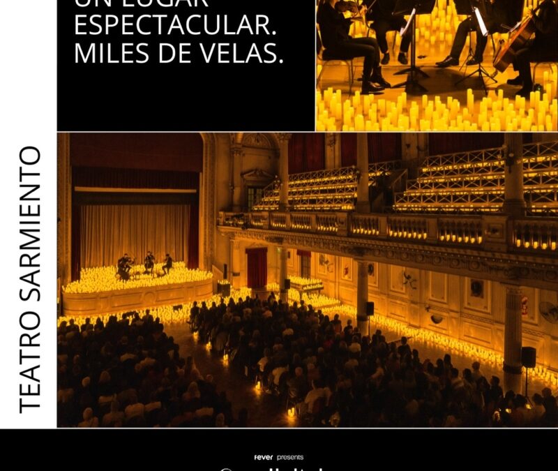 Candlelight llega al Teatro Sarmiento con conciertos a la luz de las velas durante el verano