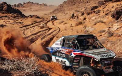 El paso de Lisandro Sisterna por la etapa maratón del Dakar en Arabia Saudita