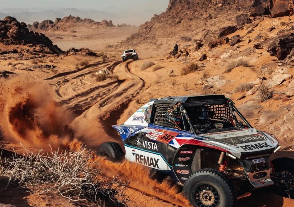 El paso de Lisandro Sisterna por la etapa maratón del Dakar en Arabia Saudita