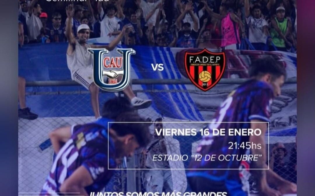 El «Azul» se juega el pase a la final: Unión recibe a Fadep por el Regional Amateur