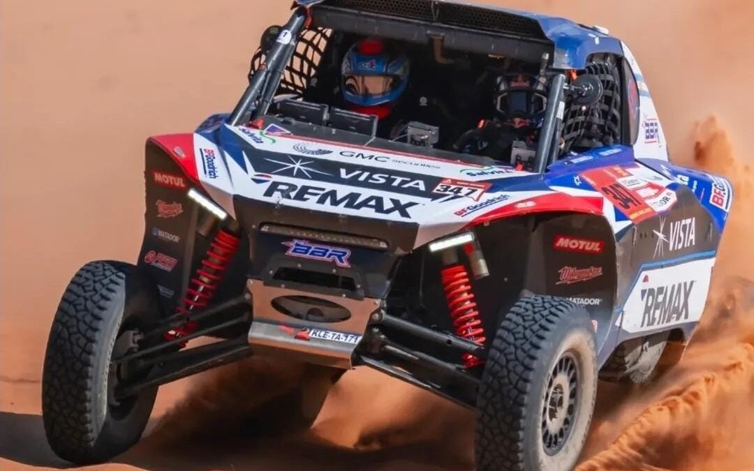 El sanjuanino Lisandro Sisterna y el norteño Kevin Benavides brillan en la penúltima etapa del Dakar