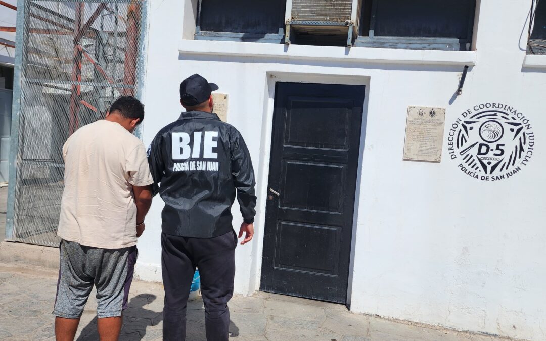 Caucete: detuvieron al autor de un robo a mano armada