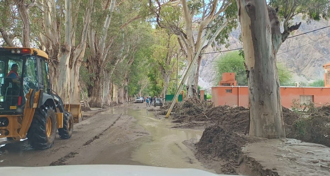 Tras el temporal, avanzan los trabajos en rutas y no se registran nuevos pedidos de asistencia en San Juan