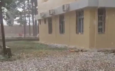 Tormentas en el Gran San Juan: lluvias intensas, calles anegadas y granizo en Iglesia