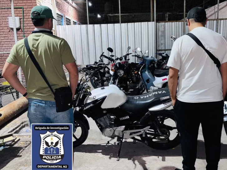 Recuperaron en Chimbas la moto que le habían robado a un efectivo policial