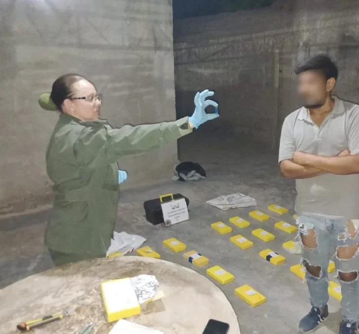 Cómo fue el operativo que permitió secuestrar casi 64 kilos de cocaína en San Juan