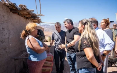 Orrego dispuso una asistencia de $1.000 millones para municipios afectados por las lluvias