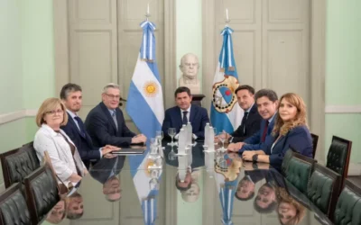 Tras el anuncio de inversión, Orrego mantuvo una reunión con las autoridades de Vicuña