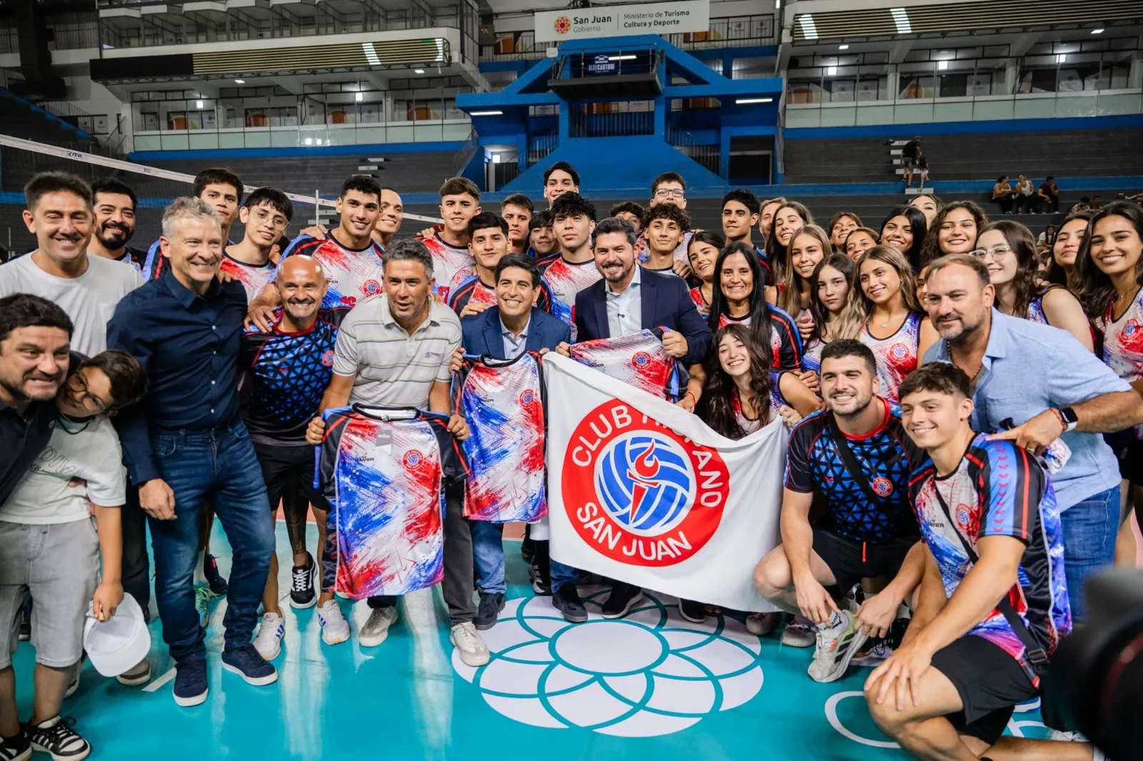 Orrego inauguró la Liga Federal de Vóley 2026