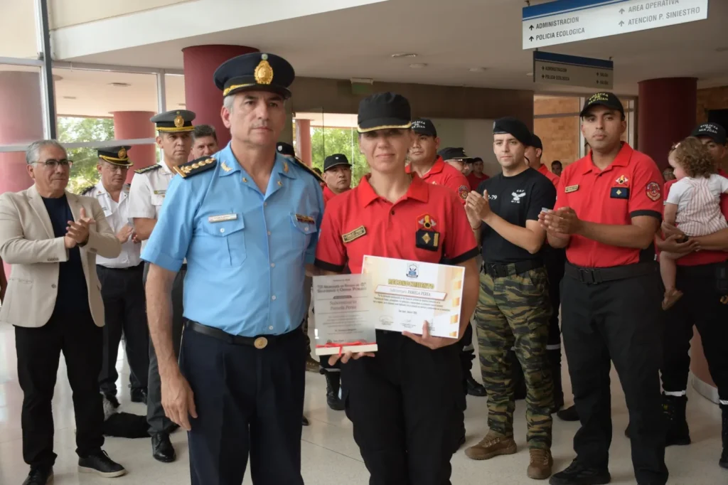 Regresaron a la provincia los bomberos sanjuaninos que combatieron los incendios en Chubut