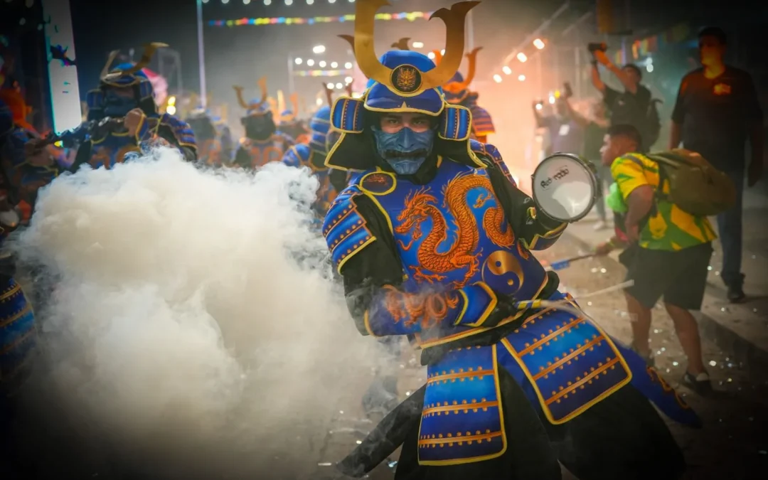 Chimbas cerró su tradicional Carnaval con más de 100 mil asistentes entre las tres noches