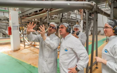 Orrego recorrió Arcor y puso en valor el rol estratégico de la industria en la matriz productiva de San Juan