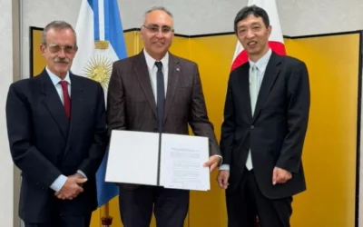 La embajada de Japón donó una autobomba 4×4 a Bomberos Voluntarios de Jáchal