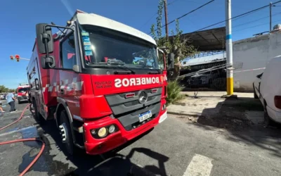 Una familia de gitanos perdió todo tras un incendio en su vivienda de Rawson