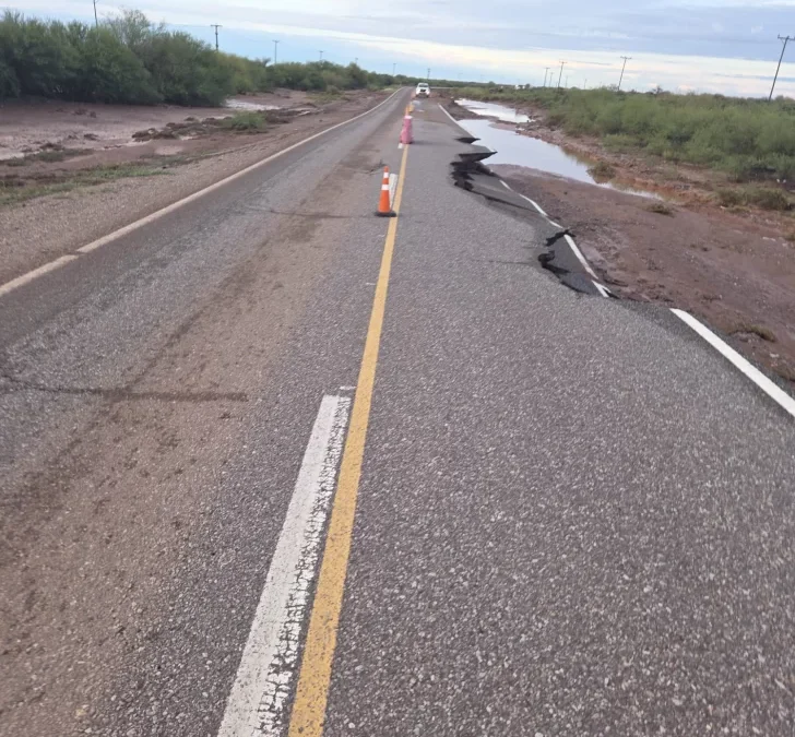 Volverán a cortar preventivamente la Ruta Nacional 141 durante la noche