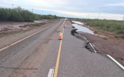Por el estado del camino, anunciaron un corte nocturno preventivo en la Ruta Nacional 141