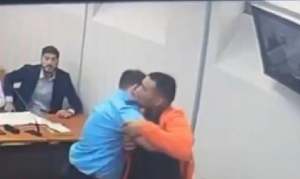 Condenaron al sujeto que intentó atacar a un fiscal y rompió el televisor en Tribunales