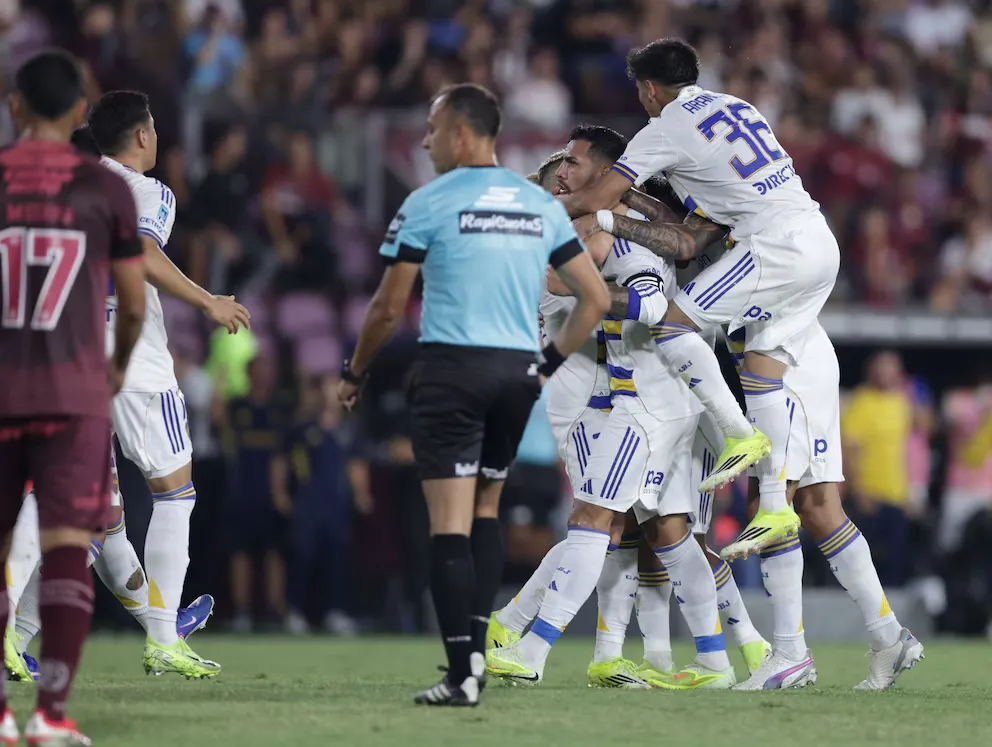 Boca goleó a Lanús y volvió a la victoria tras cuatro partidos