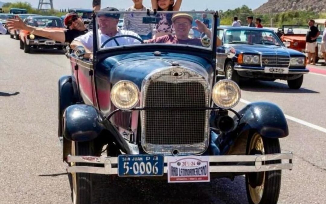 San Juan recibirá el 3° Raid Latinoamericano de autos antiguos con una gran caravana y exposición