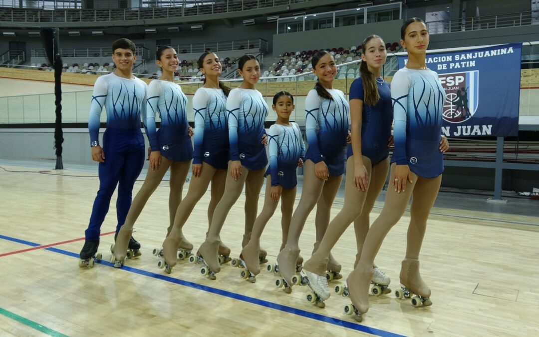 Diez patinadores sanjuaninos competirán en la Copa Apertura de Patinaje Artístico 2026