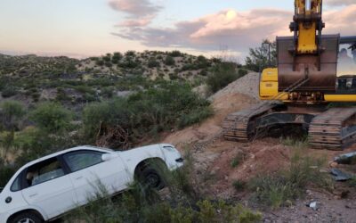 Una familia cayó seis metros por un barranco en Ruta 141: “Volvimos a nacer”