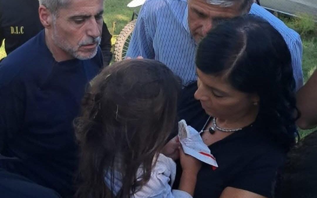 Encontraron con vida a la nena de 2 años que era intensamente buscada en Córdoba