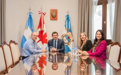 Orrego recibió al embajador de Canadá y analizaron oportunidades de cooperación en minería
