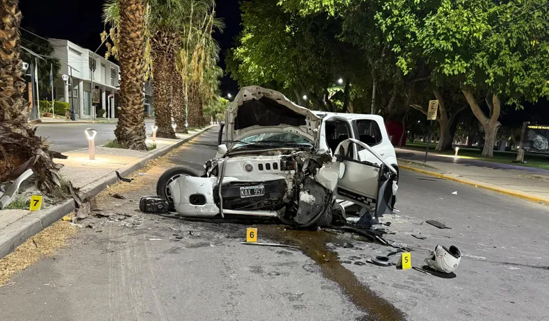 Choque en Avenida Libertador dejó cinco personas heridas y hospitalizadas