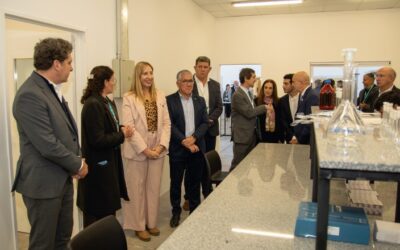 Lenor inauguró en Chimbas un laboratorio orientado a la actividad minera