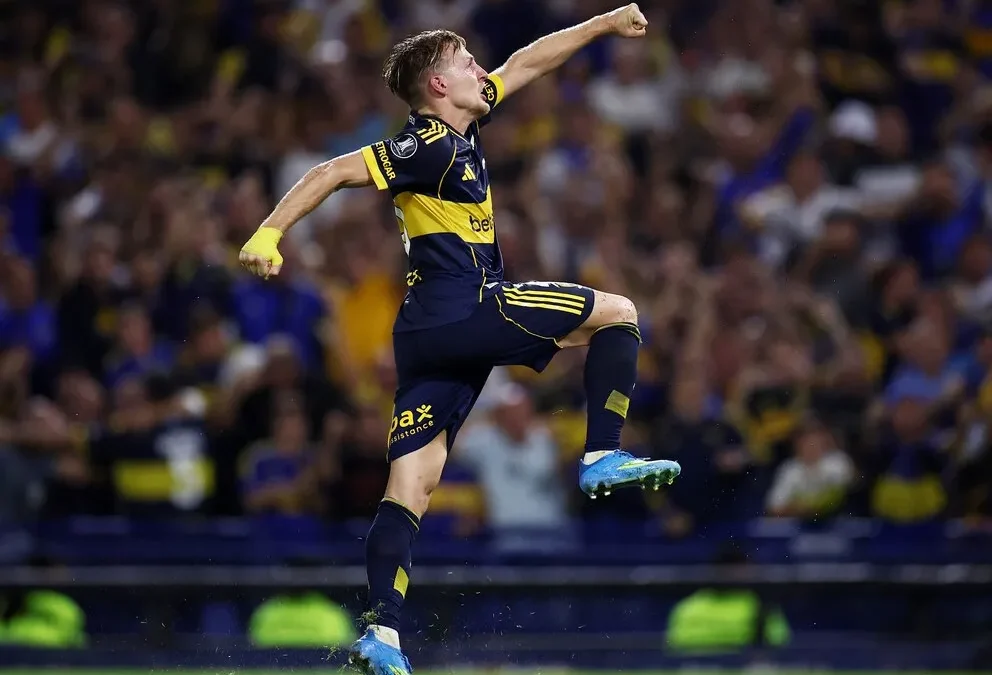 Boca goleó a Barcelona de Ecuador en la segunda fecha de Libertadores