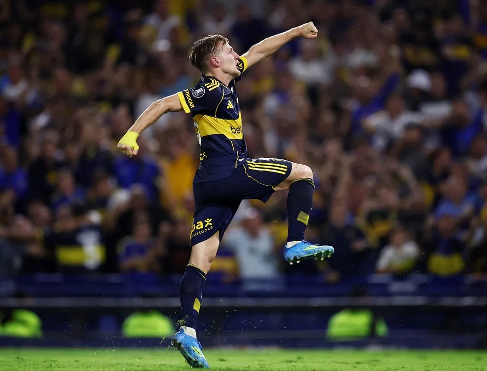 Boca goleó a Barcelona de Ecuador en la segunda fecha de Libertadores